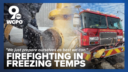 How firefighters prepare for harsh winter conditions