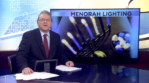 Public Menorah Lighting at Valley View Mall