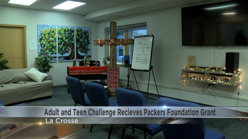 The Adult & Teen Challenge receives grant from the Packers Foundation