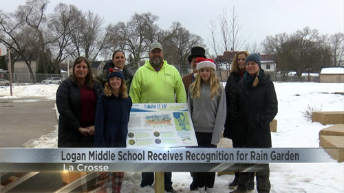 Logan Middle School named 2025 Feature Property by La Crosse Area Waters