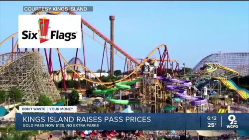 Kings Island season pass prices increase and no longer include other Six Flags parks
